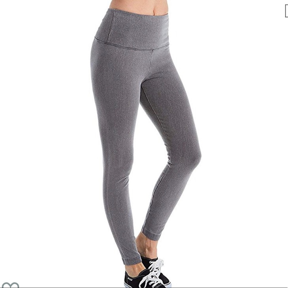 Lyssé Denim Leggings Mid Grey Size L